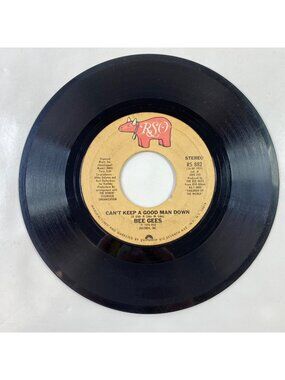 Vintage 45 RPM Vinyl Bee Gees How Deep Is Your Love / Can't Keep A Good Man Down